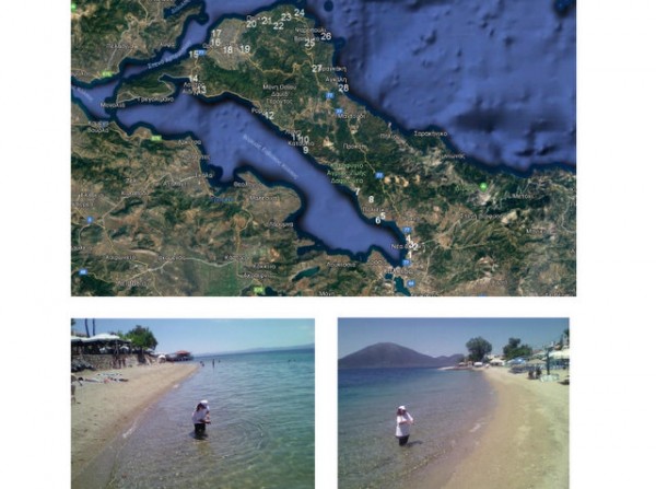 Το ΠΑΚΟΕ βγάζει ακατάλληλες για κολύμβηση πολλές παραλίες στην Εύβοια, καθώς και πόσιμο νερό