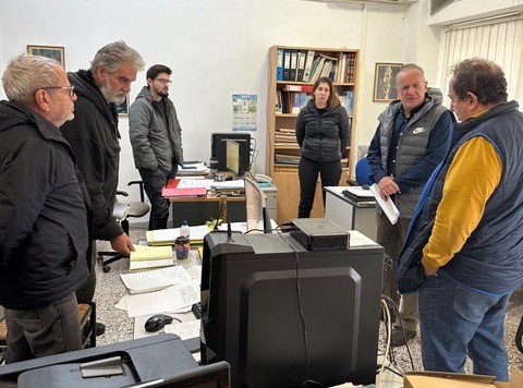 Ο Ζεμπίλης επισκέφτηκε το Δασαρχείο Λίμνης