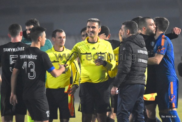 ΗΡΑΚΛΗΣ ΨΑΧΝΩΝ-ΤΑΜΥΝΑΪΚΟΣ 1-1: Δεν χάνει ...και με 10 παίκτες
