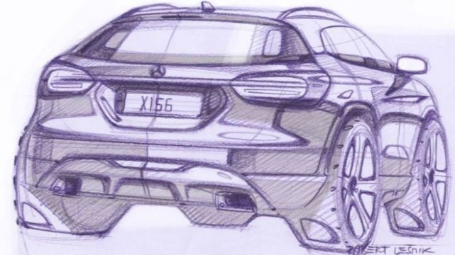 Η νέα GLA αποκαλύφθηκε στο facebook!