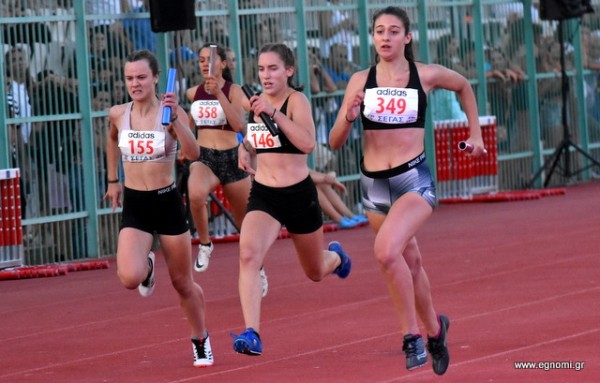 ΔΙΑΣΥΛΛΟΓΙΚΟ ΠΡΩΤΑΘΛΗΜΑ ΣΤΙΒΟΥ Κ16 ΣΤΗ ΧΑΛΚΙΔΑ: Τα αποτελέσματα στις σκυταλοδρομίες