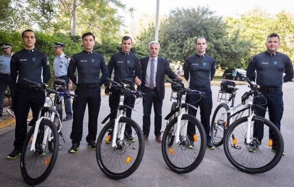 Αστυνομικοί με ποδήλατα θα κάνουν περιπολίες στη Χαλκίδα