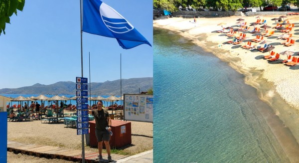 ΚΑΡΥΣΤΟΣ: Κρέμασε σημαία στην Κρεμάλα