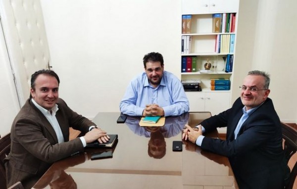 Ζεμπίλης και Κοντζιάς συναντήθηκαν με τον Θόδωρο Λιβάνιο