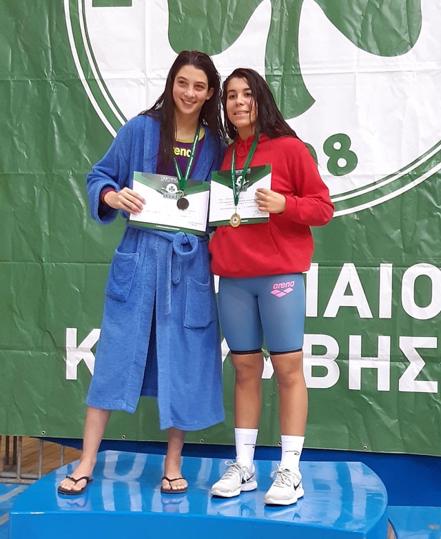 Τρία μετάλλια κέρδισε στο ΟΑΚΑ η Αναστασία Χαμαλίδη του Ευβοϊκού ΓΑΣ