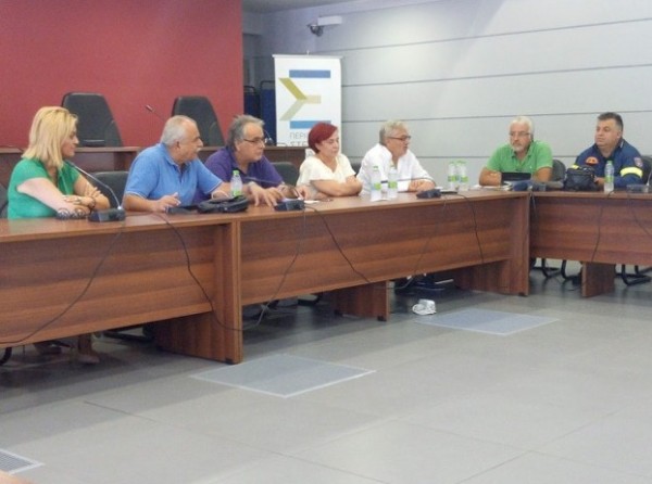 Σύσκεψη για την πολιτική προστασία στην Εύβοια