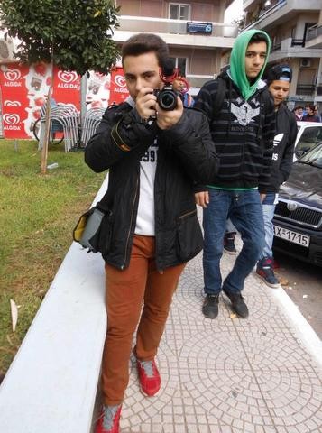 Εκκολαπτόμενος ρεπόρτερ ο Χρήστος