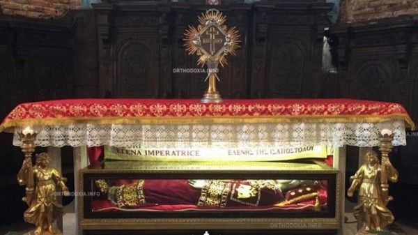 Tο ιερό σκήνωμα της Αγίας Ελένης έρχεται στην Ελλάδα για πρώτη φορά στην ιστορία