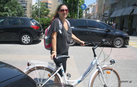 Στο ποδήλατο βρήκε μία δημιουργική απασχόληση