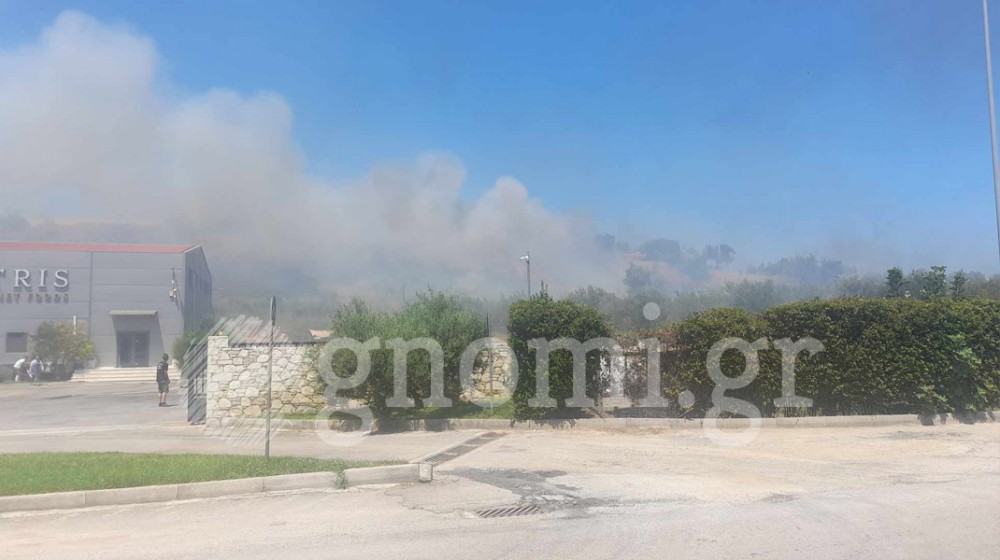 ΣΤΡΟΦΥΛΙΑ: ΙΧ άρπαξε φωτιά κοντά στη βιοτεχνία Κεντρής