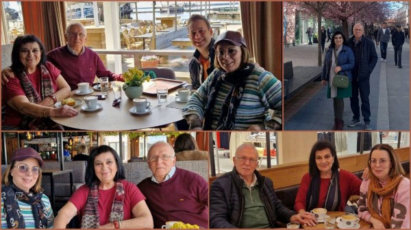 Πάσχα με ελληνικό χρώμα στη Σουηδία για το ζεύγος Παλαιολόγου