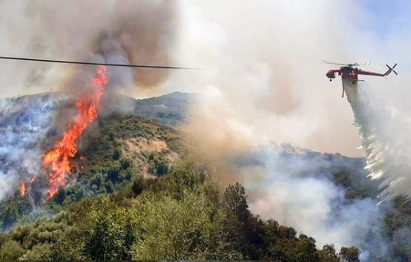 ΕΥΒΟΙΑ: Σε πορτοκαλί συναγερμό για εκδήλωση φωτιάς την Τρίτη 26 Ιουλίου