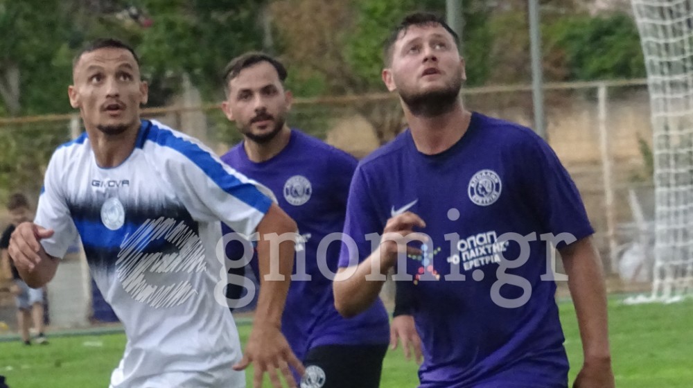 ΑΠΟΛΛΩΝ ΕΡΕΤΡΙΑΣ-ΑΟ ΧΑΛΚΙΣ 0-1: Ο Φώτης (Βεσέλι) έγινε ...Ιωαννίδης
