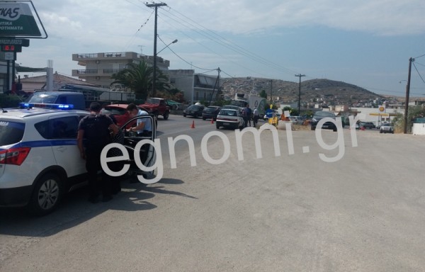 ΑΠΙΣΤΕΥΤΟ: Και νέο τροχαίο στο δρόμο Χαλκίδα-Αρτάκη, ακριβώς πάνω στη στροφή Τσεκούρα