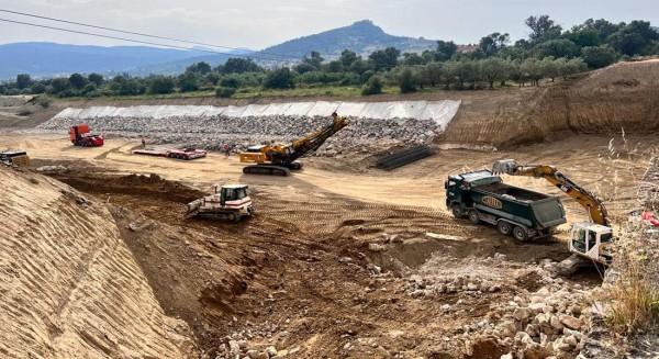 ΓΕΦΥΡΑ ΦΥΛΛΩΝ: Ο υφυπουργός Γιώργος Καραγιάννης επιθεώρησε τις εργασίες ανακατασκευής