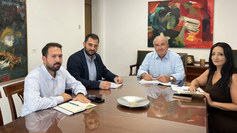 Στο Υπουργείο Οικονομικών ο Περιφερειάρχης Φάνης Σπανός