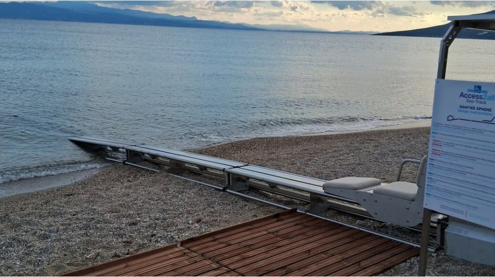 Ράμπες ΑμεΑ σε πέντε παραλίες του Δήμου Κύμης - Αλιβερίου