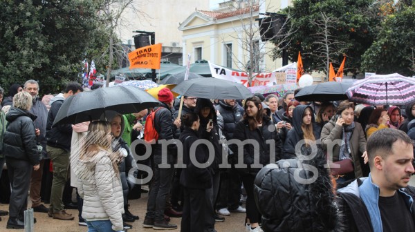 ΧΑΛΚΙΔΑ: Διαδηλώνουν για τα ΤΕΜΠΗ