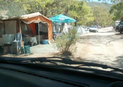 Διαμαρτυρία στο ΤΑΙΠΕΔ για την ελεύθερη κατασκήνωση στο Αργυρό