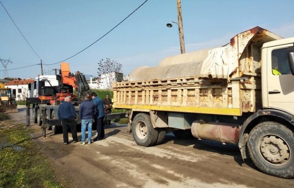 ΧΑΛΚΙΔΑ: Αντιπλημμυρικά έργα στην Έξω Παναγίτσα και στην Αγία Ελεούσα