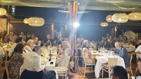 ROTARY ΧΑΛΚΙΔΑΣ: Γιόρτασαν 25 χρόνια ζωής με δείπνο