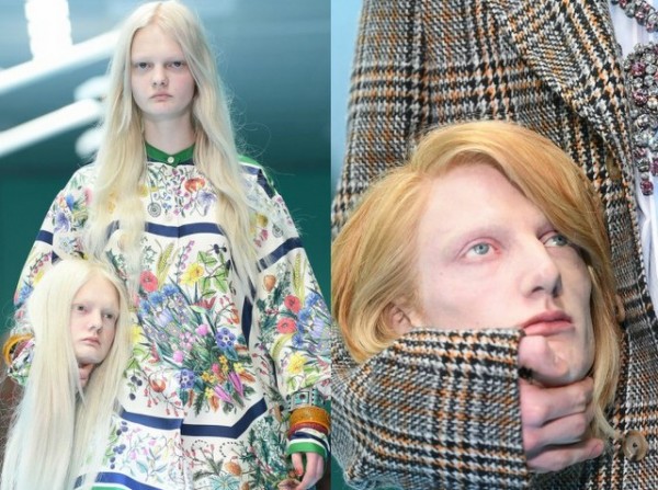 Οίκος Gucci: Περπάτησαν κρατώντας στα χέρια τα.. κεφάλια τους αντί για τσάντες!