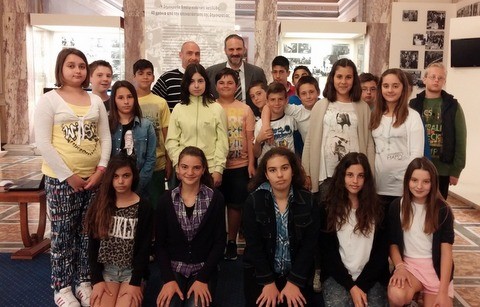 Μαθητές από την Ερέτρια πήγαν στην Βουλή