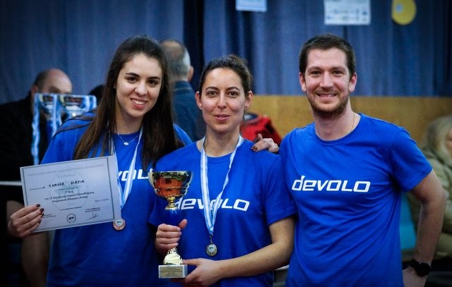 Τρίτο χρυσό μετάλλιο για το πινγκ-πονγκ της Χαλκίδας