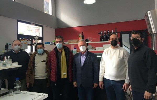 Συνάντηση εργασίας στην Αγροδιατροφική Σύμπραξη Στερεάς Ελλάδας