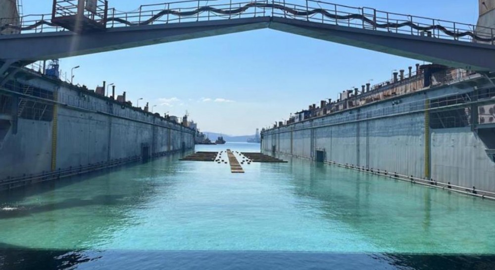 Γραμμή παραγωγής ρυμουλκών στα Ναυπηγεία Ελευσίνας