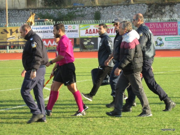 ΑΟ ΧΑΛΚΙΣ-ΔΙΑΓΟΡΑΣ ΑΓ.ΠΑΡΑΣΚΕΥΗΣ 0-0: Του ακύρωσαν γκολ και τον άφησαν με 8 παίκτες