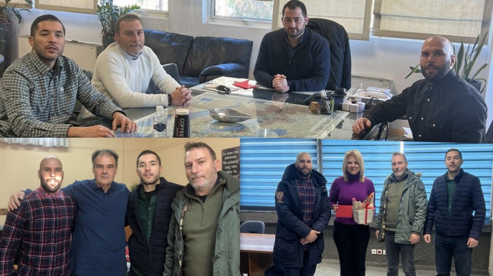 ΧΑΛΚΙΔΑ: Εθιμοτυπικές επισκέψεις των εξωτερικών φρουρών της Φυλακής την παραμονή της Πρωτοχρονιάς