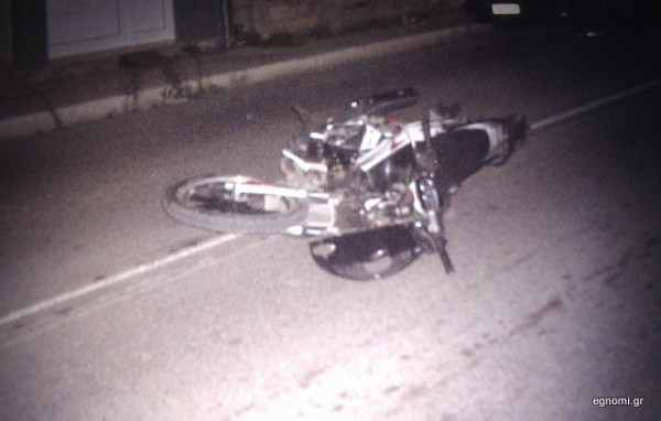 Τροχαίο με τραυματία στην οδό Ληλαντίων (φωτό)