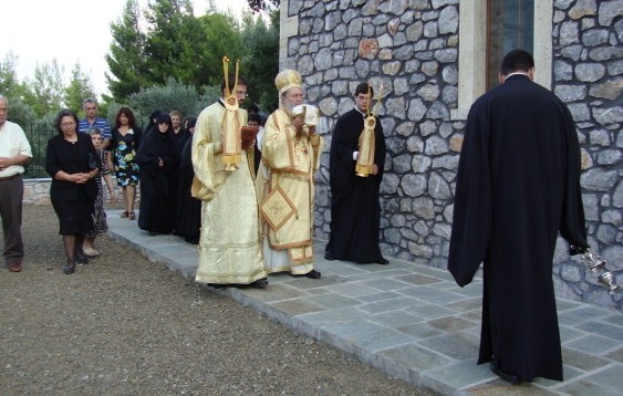 Εγκαινιάστηκε παρεκκλήσι στη Μονή Γαλατάκη