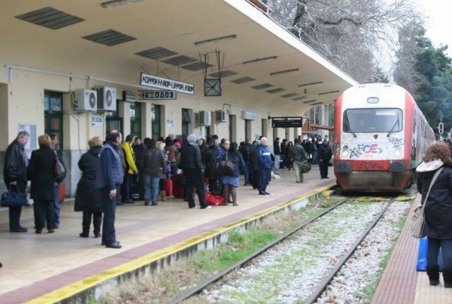 Εκτροχιάστηκε τρένο στο Λιανοκλάδι