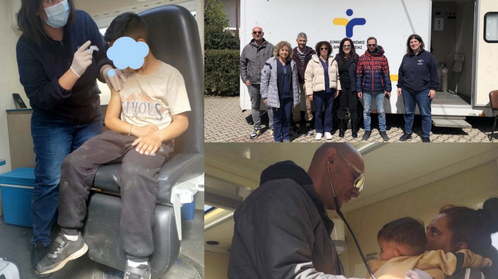ΚΑΣΤΕΛΛΑ ΕΥΒΟΙΑΣ: Εμβολιαστική δράση σε παιδιά Ρομά την Πρωταπριλιά