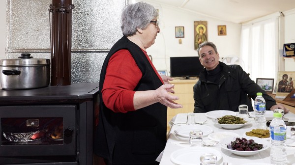 Η κυρά του Δέλτα στον Έβρο έκανε το τραπέζι στον Κυριάκο Μητσοτάκη (VIDEO)