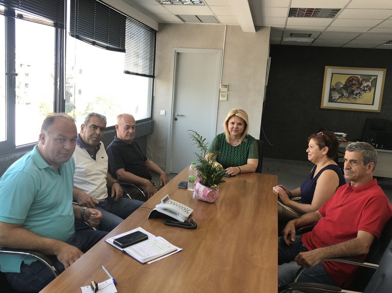 Η Ελενα Βάκα συναντήθηκε με κατοίκους από την Λιανή Αμμο