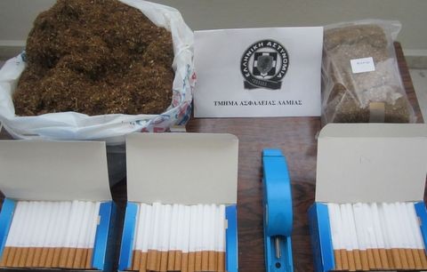 Τον έπιασαν με λαθραίο καπνό και τσιγάρα