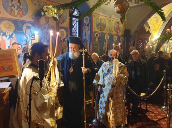 ΨΑΧΝΑ: Πανηγύρισε με λαμπρότητα το μοναστήρι της Παναγίας στη Μακρυμάλλη