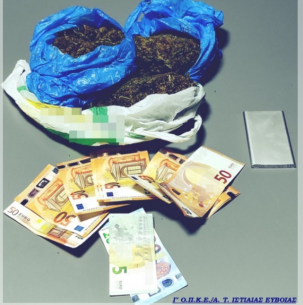 ΛΟΥΤΡΑ ΑΙΔΗΨΟΥ: Συνελήφθη ένας άντρα με μισό κιλό χασίς