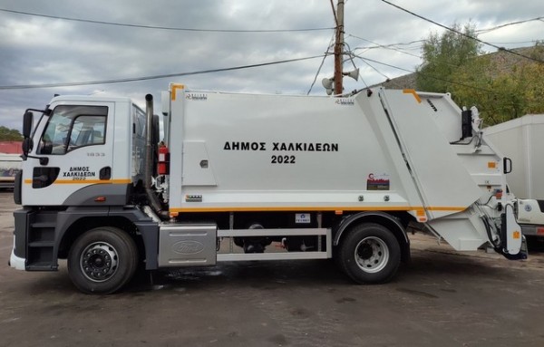 ΔΗΜΟΣ ΧΑΛΚΙΔΕΩΝ: Αυξήθηκε κατά ένα απορριμματοφόρο ο στόλος οχημάτων