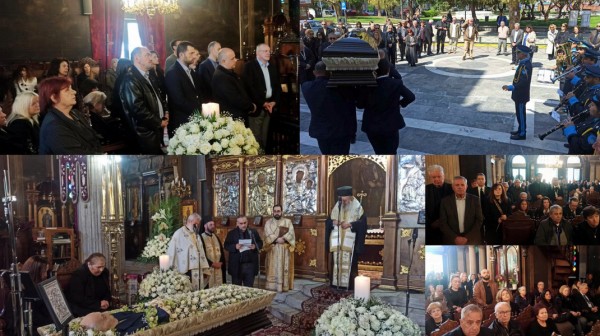 ΧΑΛΚΙΔΑ: Συγκινητικό, λιτό και απέριττο το τελευταίο αντίο στο Γιάννη Θεοφανίδη (VIDEO)