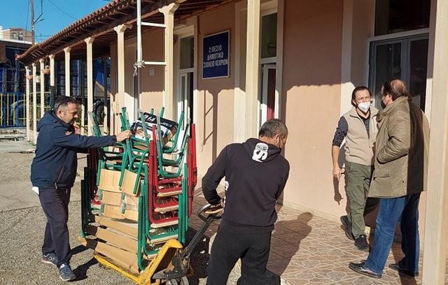 Παραδόθηκε εξοπλισμός σε σχολεία της Βόρειας Εύβοια