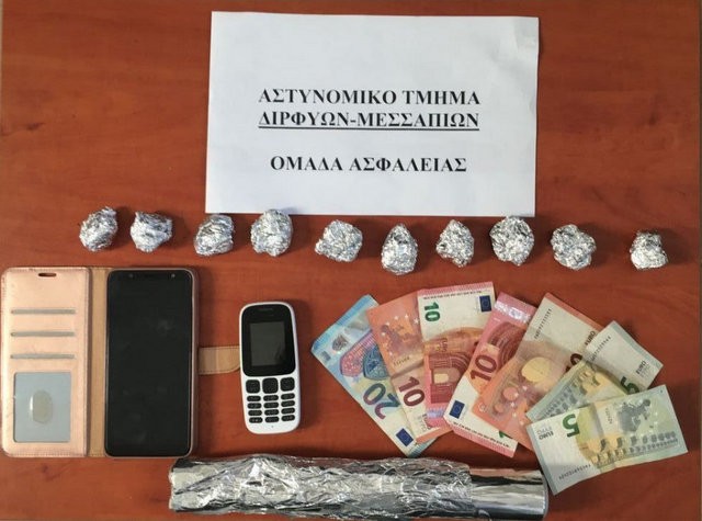 ΠΟΥΡΝΟΣ ΕΥΒΟΙΑΣ: Συνελήφθη 29χρονος για διακίνηση ναρκωτικών