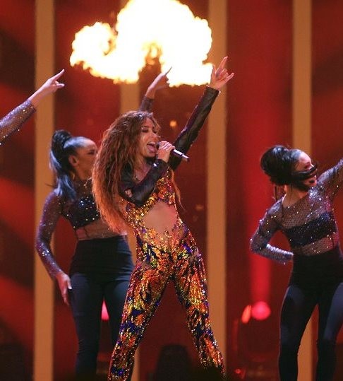 EUROVISION: Έτοιμη να βάλει ...φωτιά στην Ευρώπη η Φουρέιρα