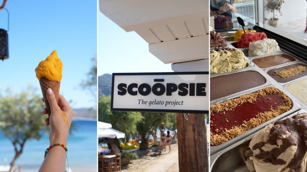 SCOOPSIE: Η δροσερή στάση στην παραλία των Αγίων Αποστόλων
