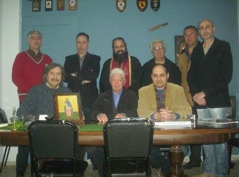 Παρών και ο επίτιμος πρόεδρος στον αγιασμό των Εφέδρων Αξιωματικών