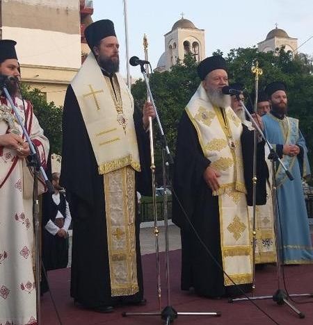 ΧΑΛΚΙΔΑ: Έκλεψε την παράσταση ο Επίσκοπος Φιλόθεος στην έναρξη των φετινών Δημητρίων