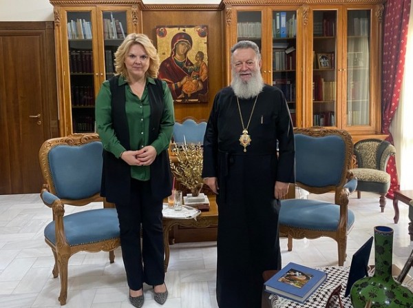 ΧΑΛΚΙΔΑ: Η Δήμαρχος συναντήθηκε με τον Μητροπολίτη
